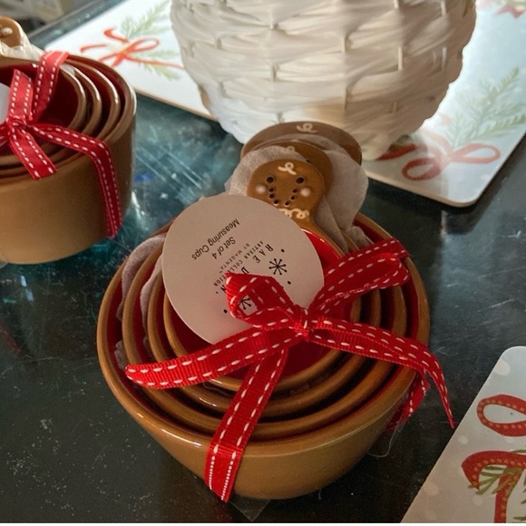 Black Friday sale ❤️❤️ NWT Gingerbread measuring cups - Picture 1 of 6